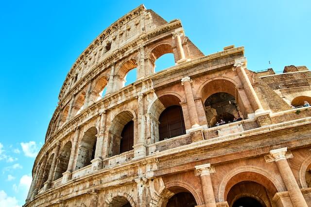 the colesseum in rome