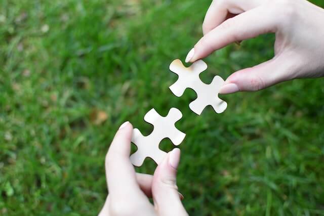 collaborative divorce jigsaw pieces