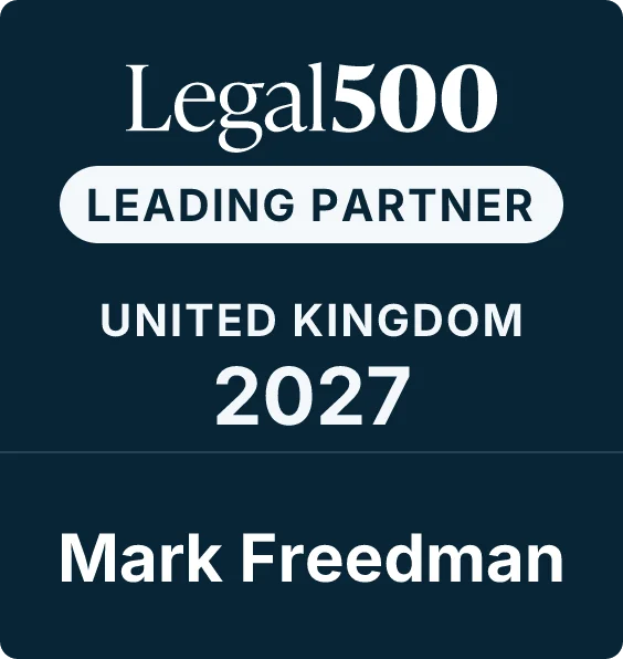 Legal 500 2027 – Mark Freedman