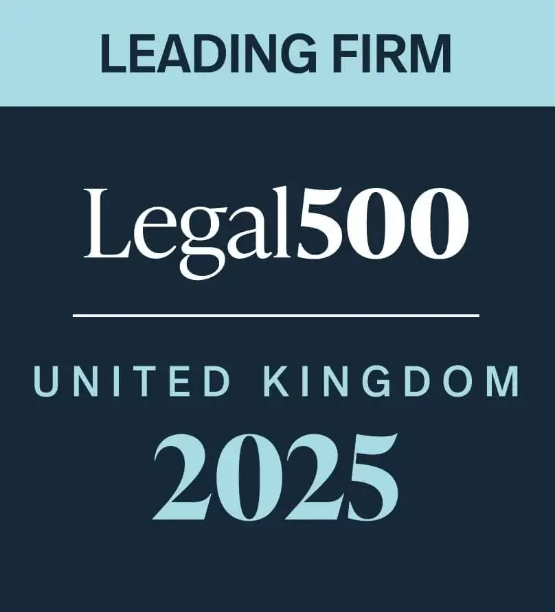 Legal 500 2025 - leading firm