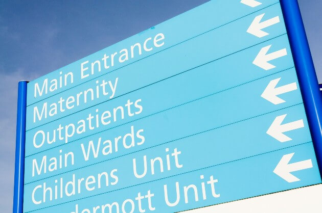 hospital signs