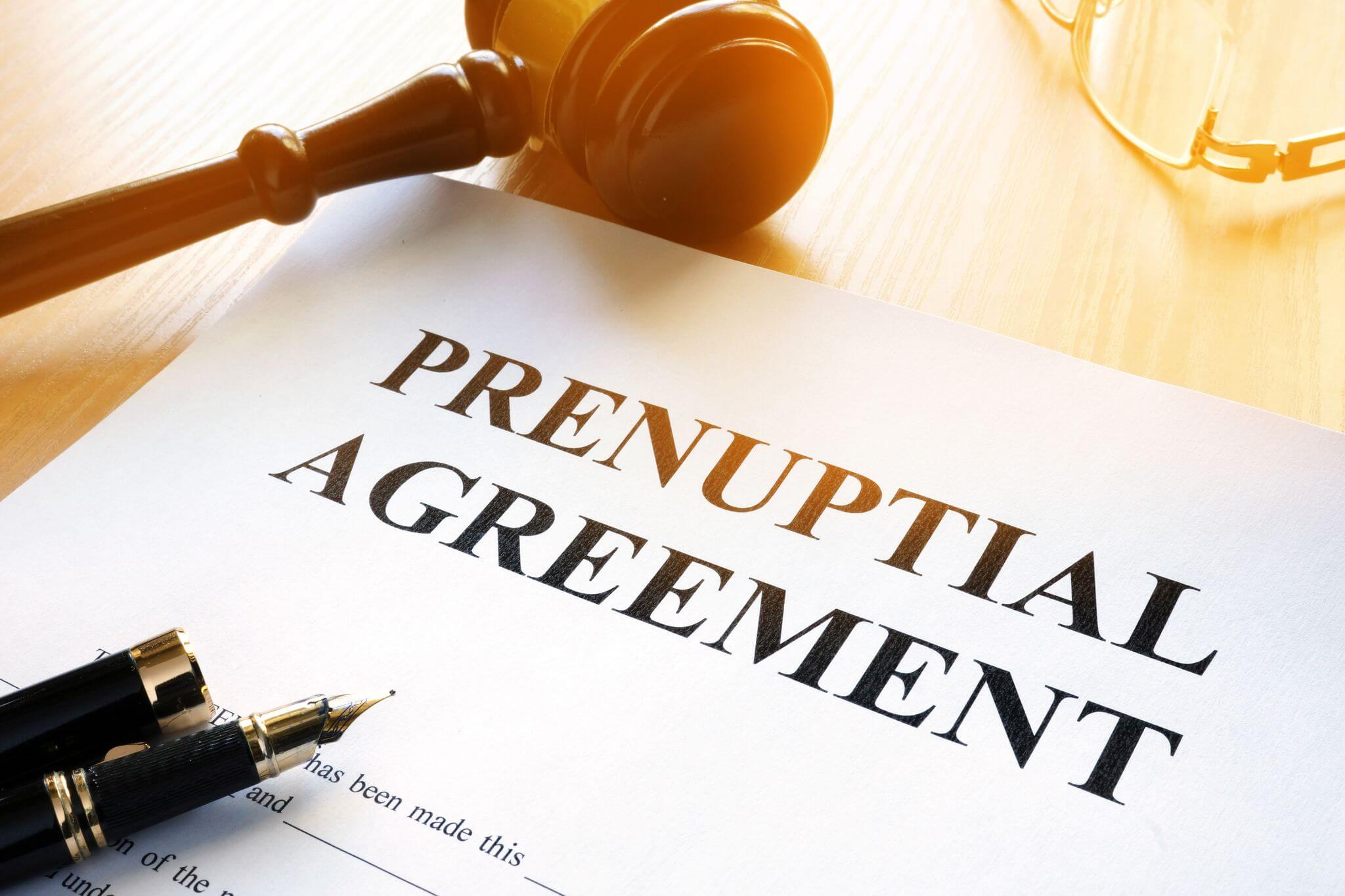 prenuptial agreement