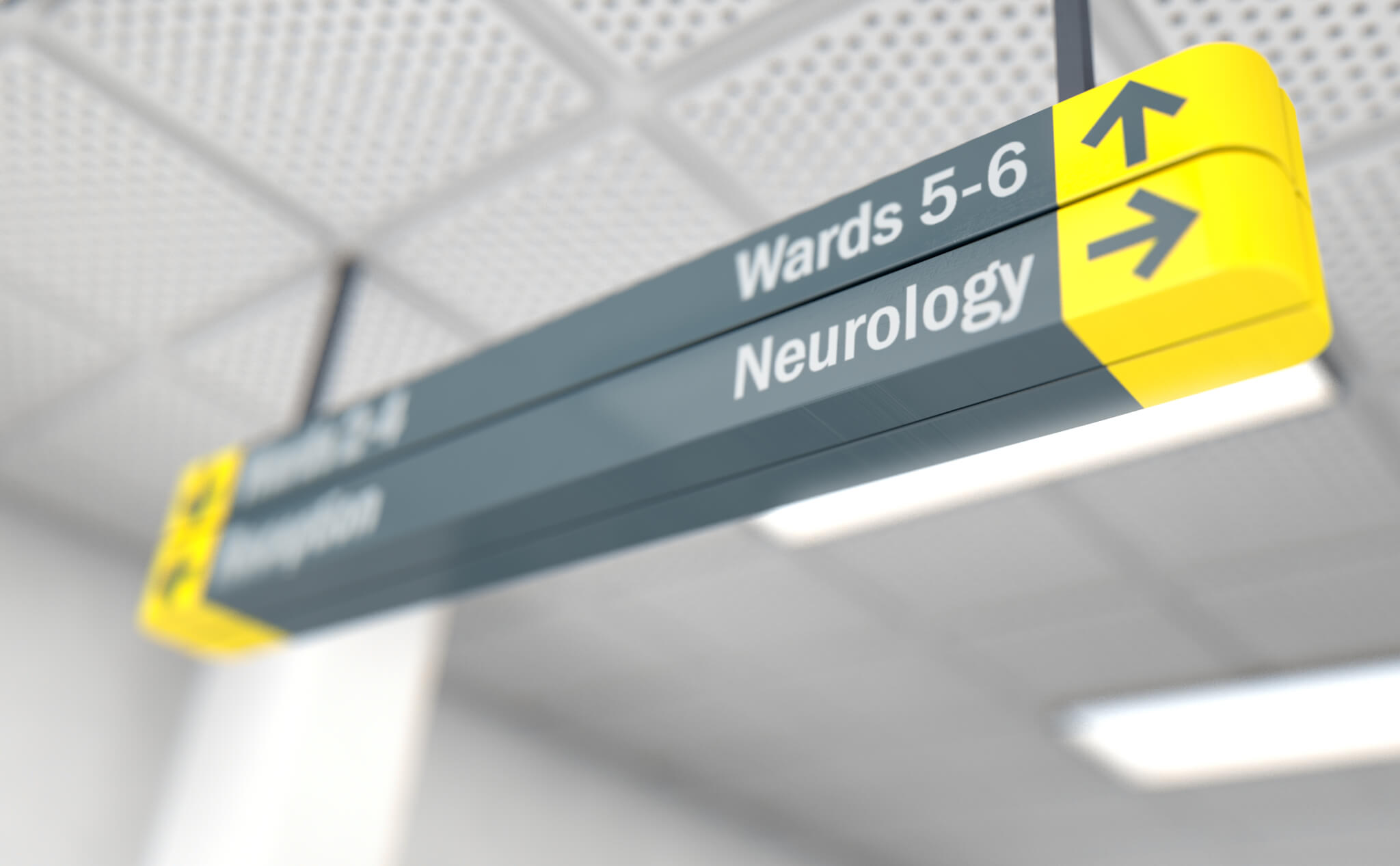 Hospital sign NEUROLOGY