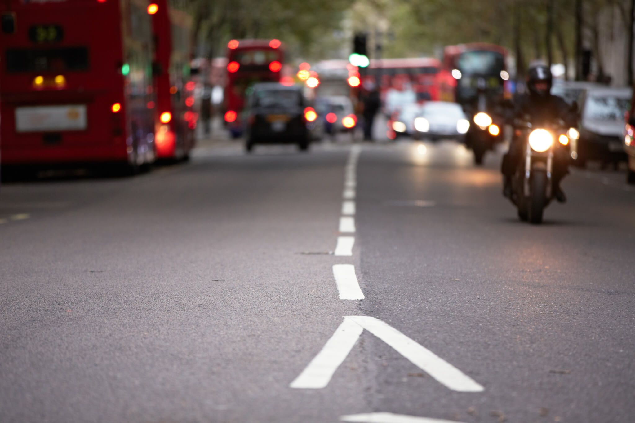 Rush hour in London