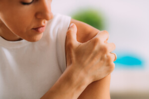 left shoulder surgery