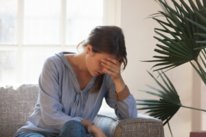 vulnerable woman