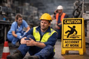 uszczerbek na zdrowiu w pracy